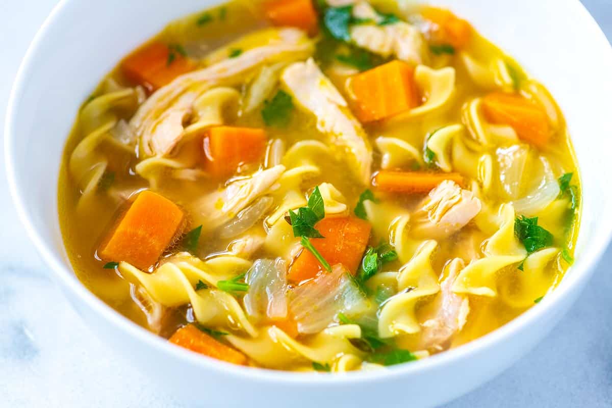 Easy Chicken Noodle Soup Recipe