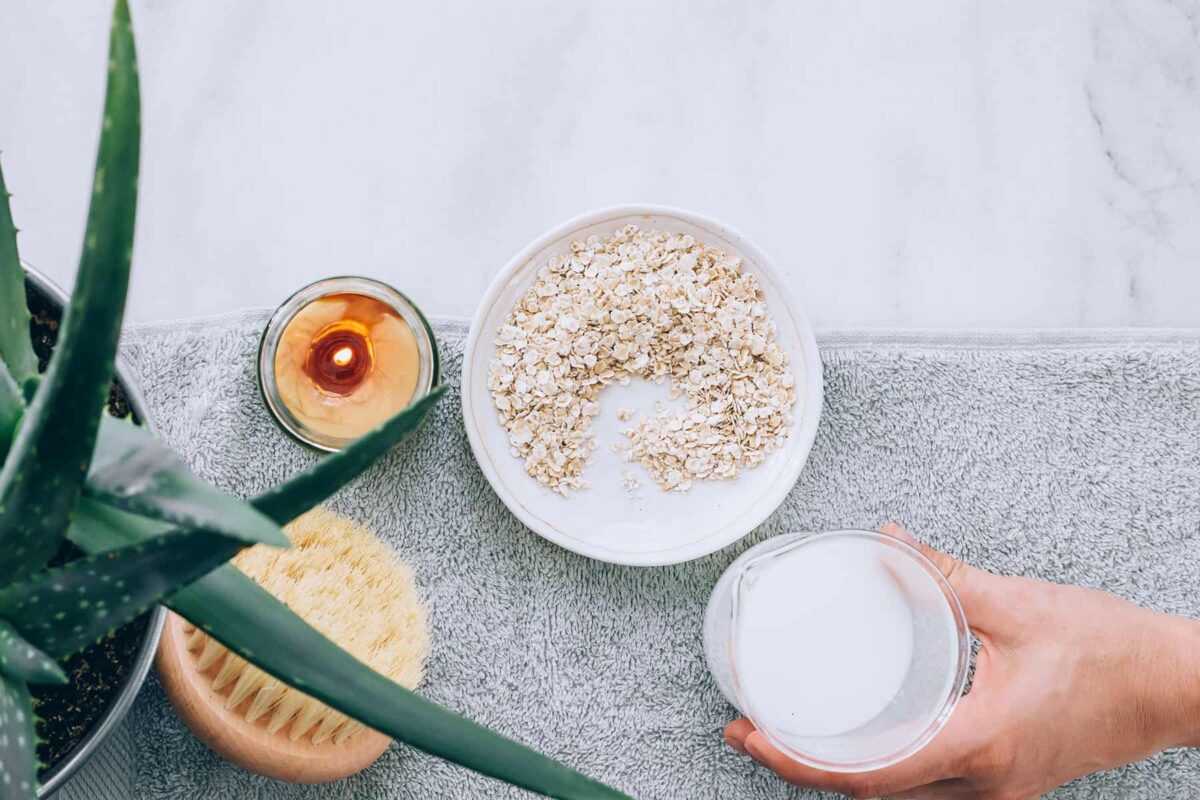 Got a Little Too Much Sun Try This Sunburn Relief Milk Bath